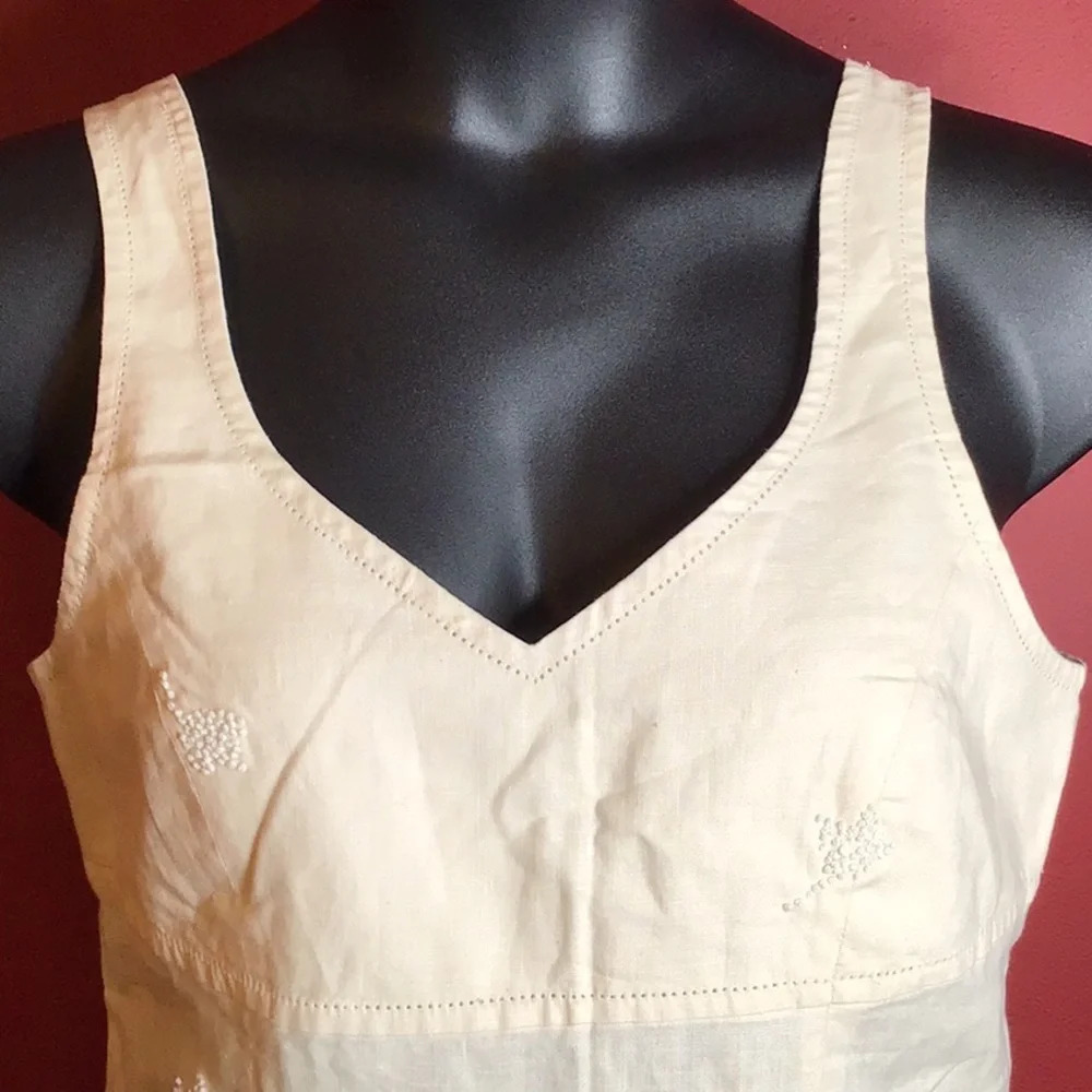 WILLI SMITH LINEN TOP SIZE M - Picture 3 of 7